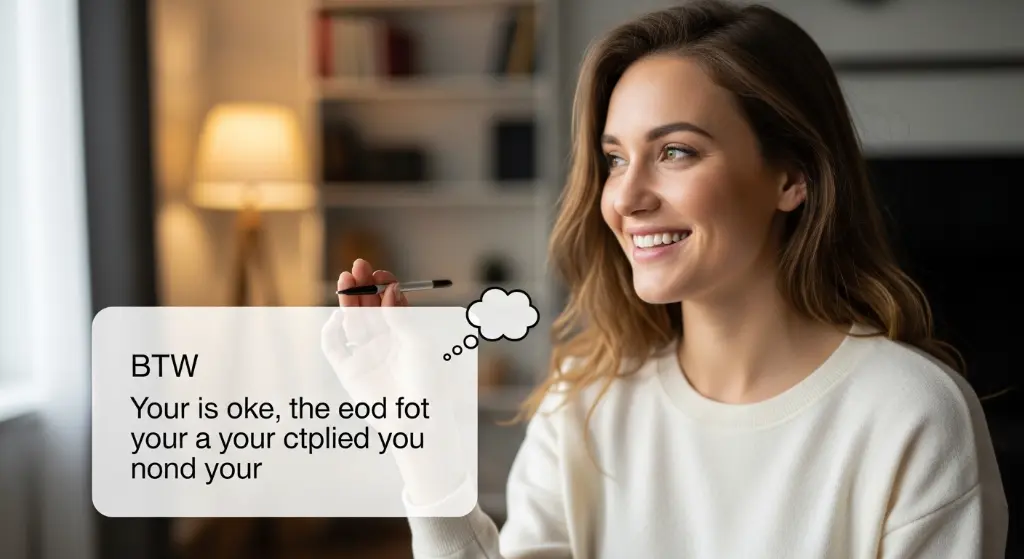 What Does BTW Mean in Text?