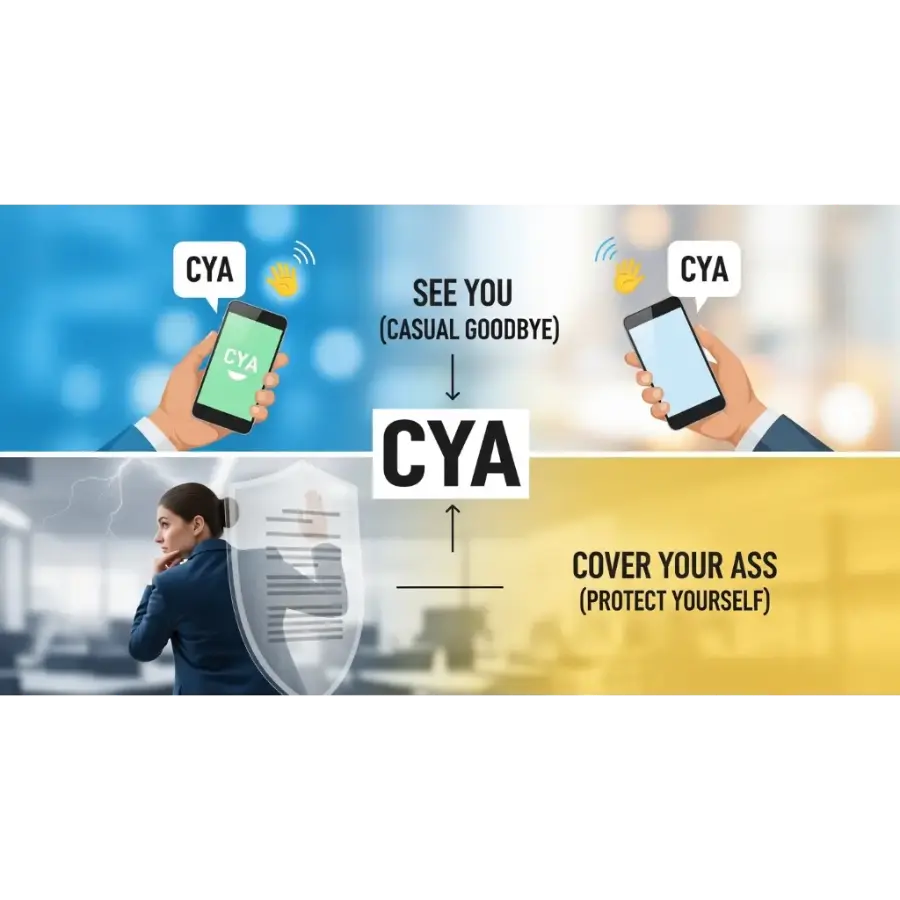 What Does CYA Mean in Text? 🤔