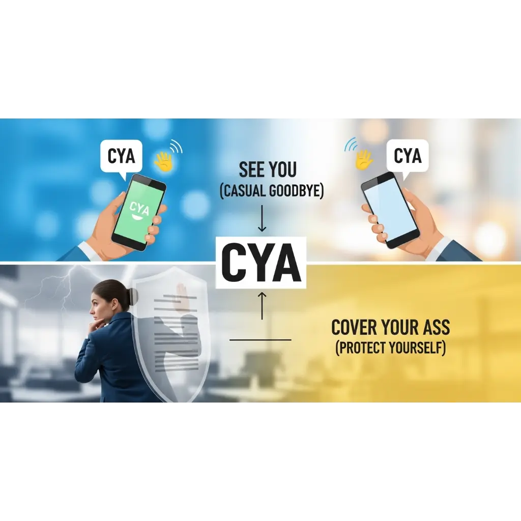 What Does CYA Mean in Text?