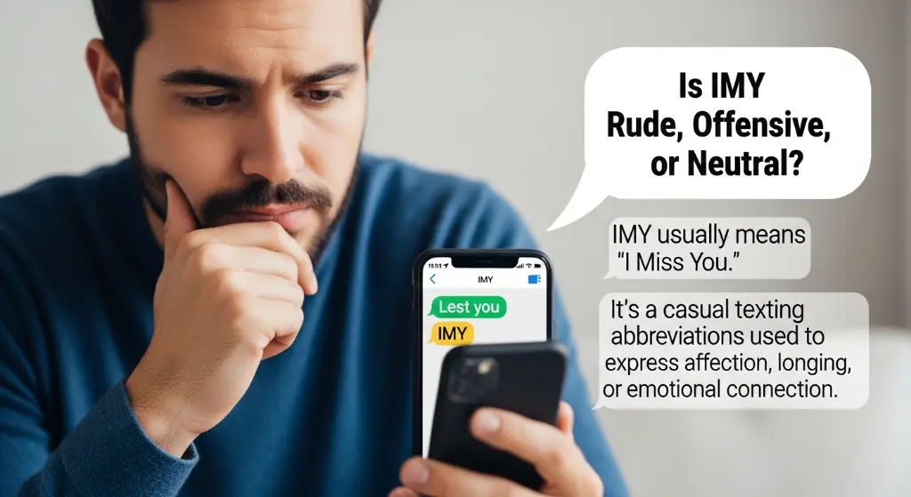 Is IMY Rude, Offensive, or Neutral?