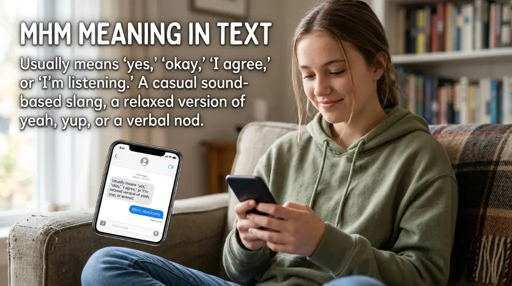 What Does MHM Mean in Text?