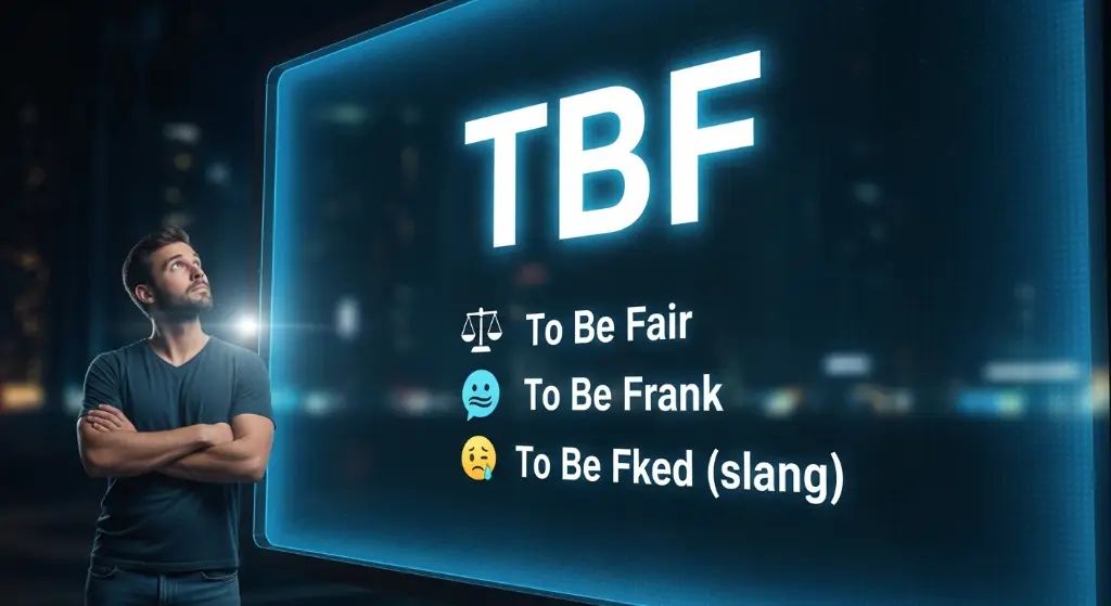What Does TBF Mean in Text?