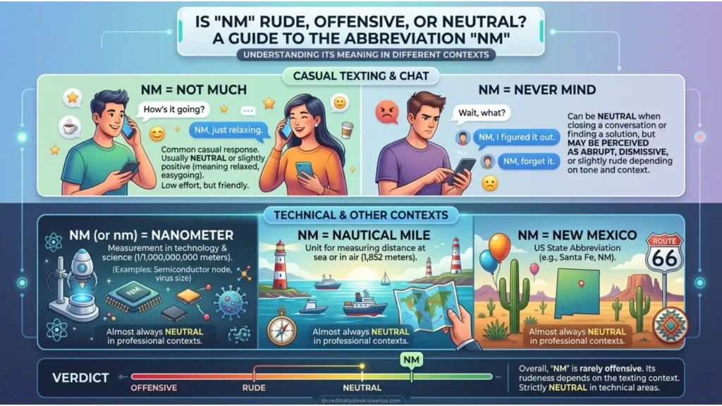 Is NM Rude, Offensive, or Neutral?