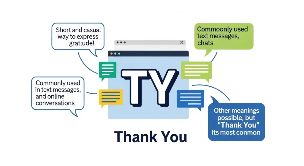 What Does TY Mean in Text?