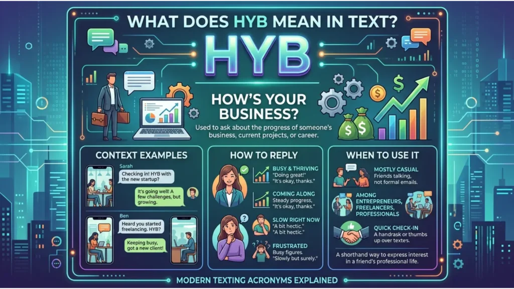 What Does HYB Mean in Text?