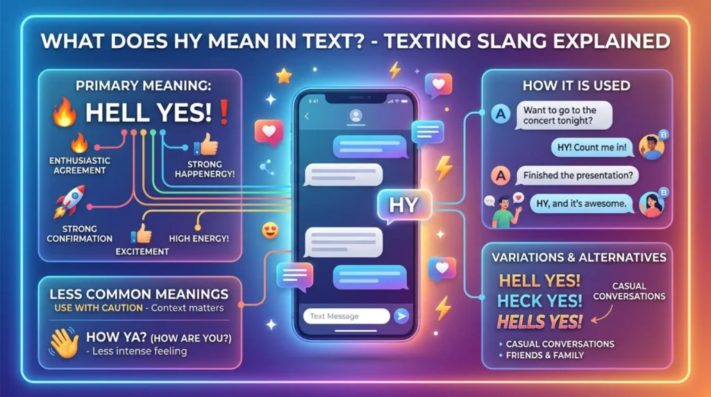 What Does HY Mean in Text?