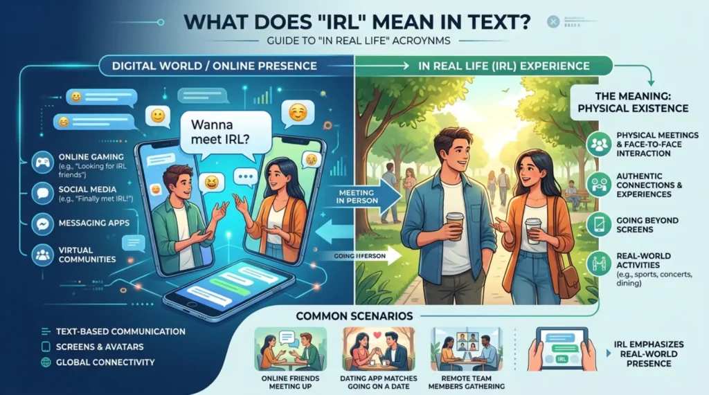 What Does IRL Mean in Text?