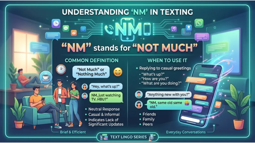 What Does NM Mean in Text?