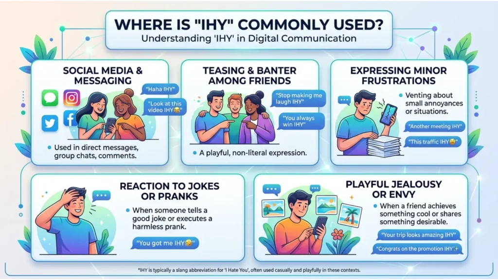 Where Is IHY Commonly Used?