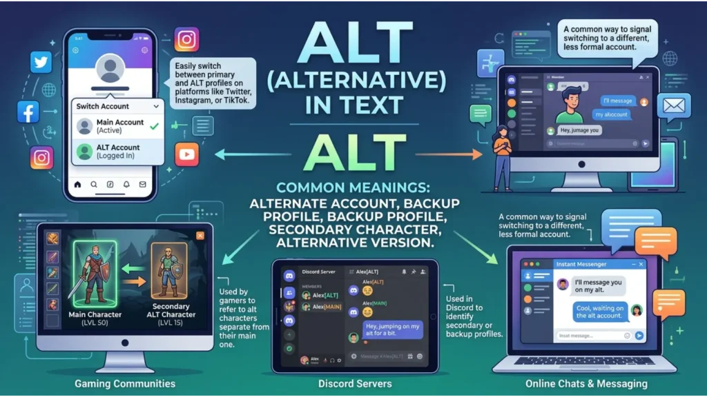 What Does ALT Mean in Text?