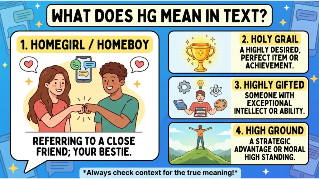 What Does HG Mean in Text?