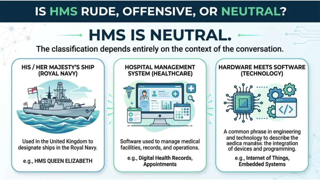 Is HMS Rude, Offensive, or Neutral?
