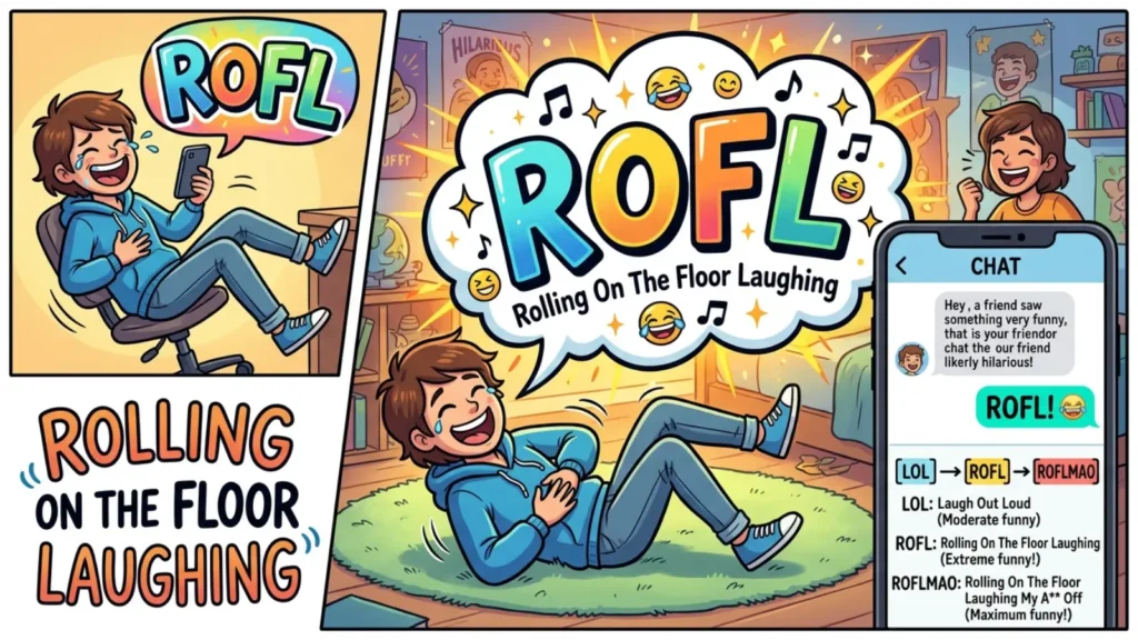 What Does ROFL Mean in Text?