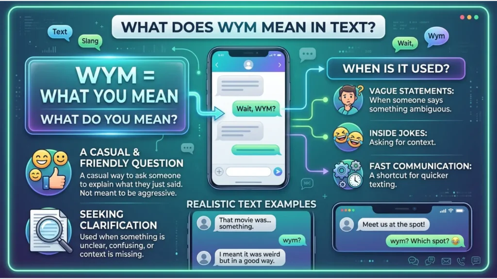 What Does WYM Mean in Text?