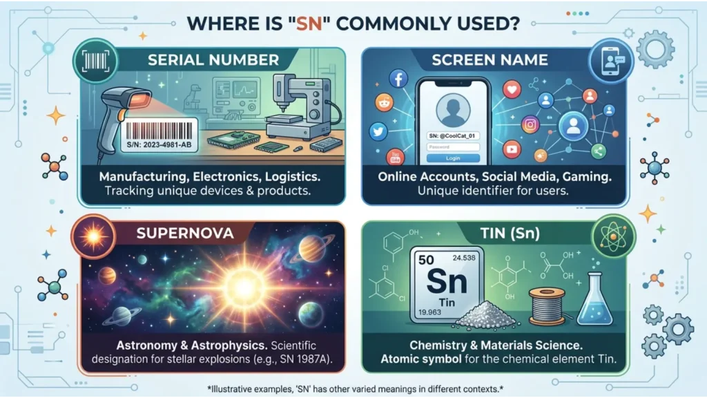 Where Is SN Commonly Used?