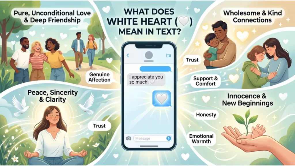 Where Is the White Heart Commonly Used?