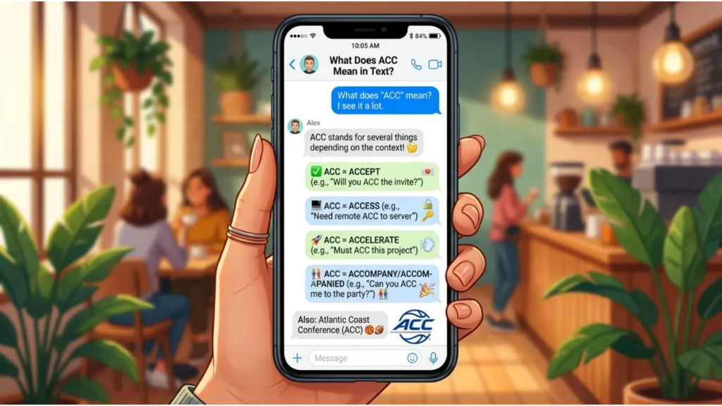 What Does ACC Mean in Text?
