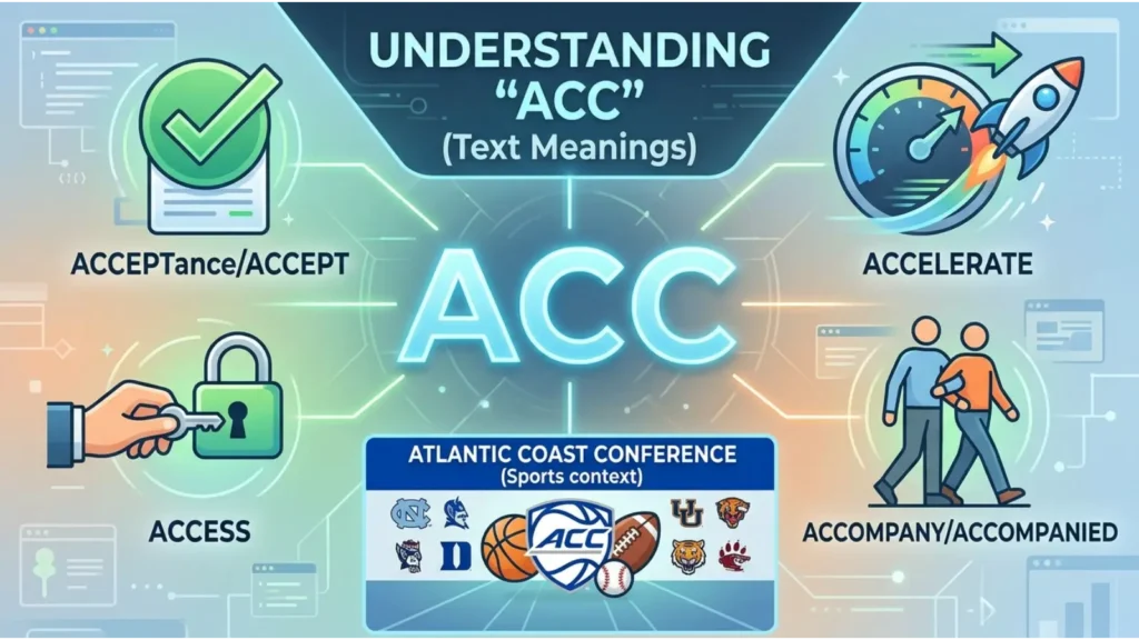Origin and Background of ACC