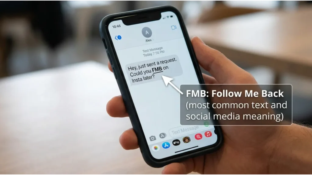 What Does FMB Meaning in Text?