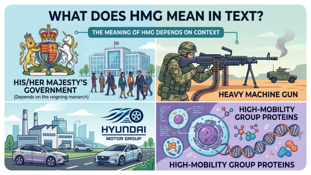 What Does HMG Mean in Text?