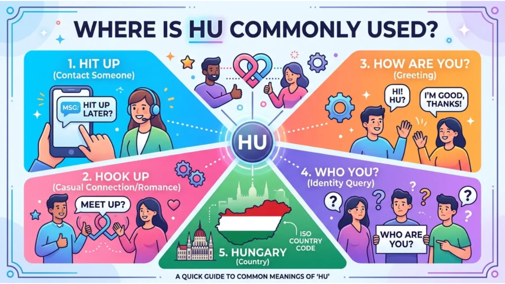 Where Is HU Commonly Used?