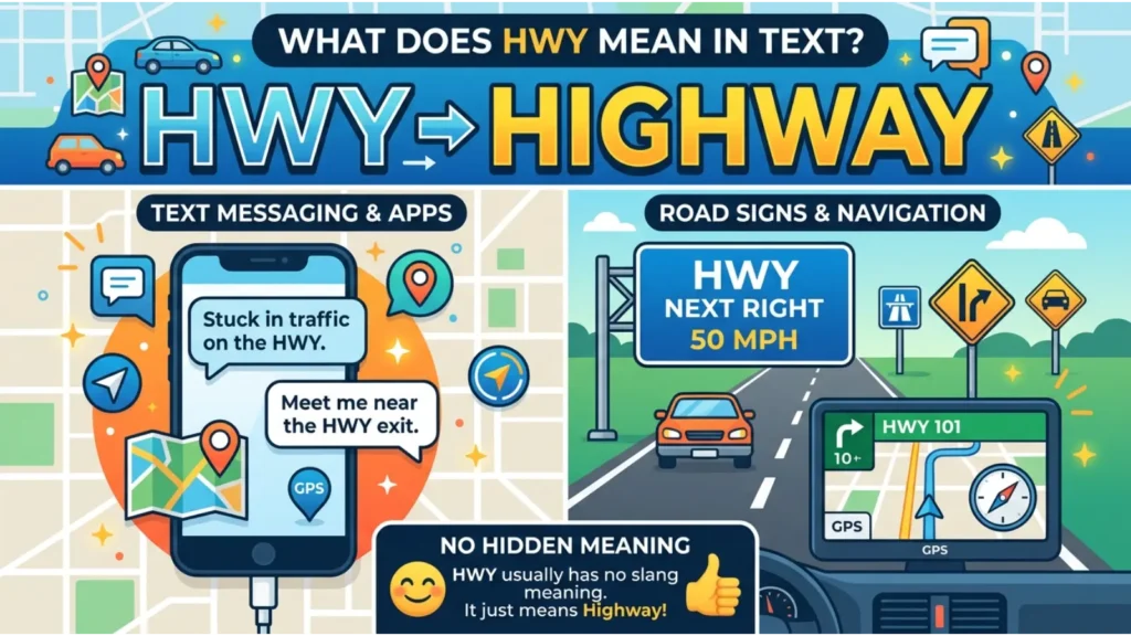 what-does-hwy-meaning-in-text