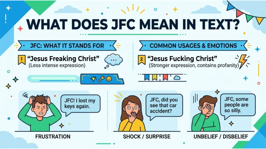 What Does JFC Mean in Text?