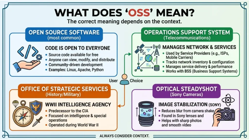 What Does OSS Mean?