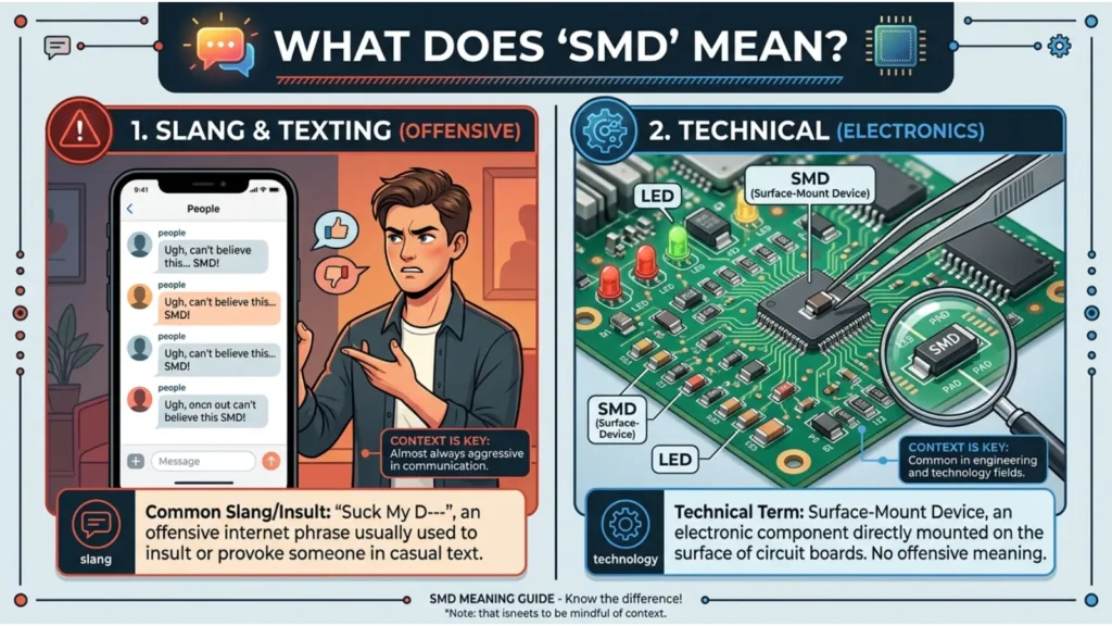 What Does SMD Mean in Text?