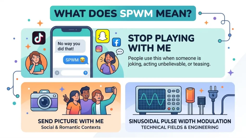 What Does SPWM Mean in Text?