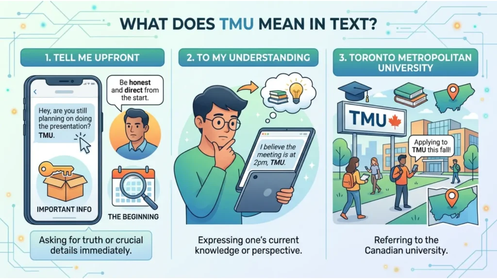 What Does TMU Mean in Text?