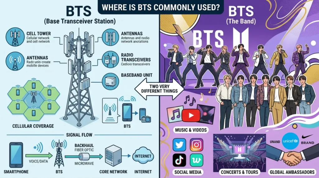 Where Is BTS Commonly Used?