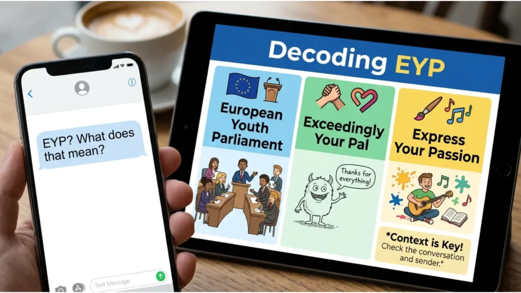 What Does EYP Meaning in Text?