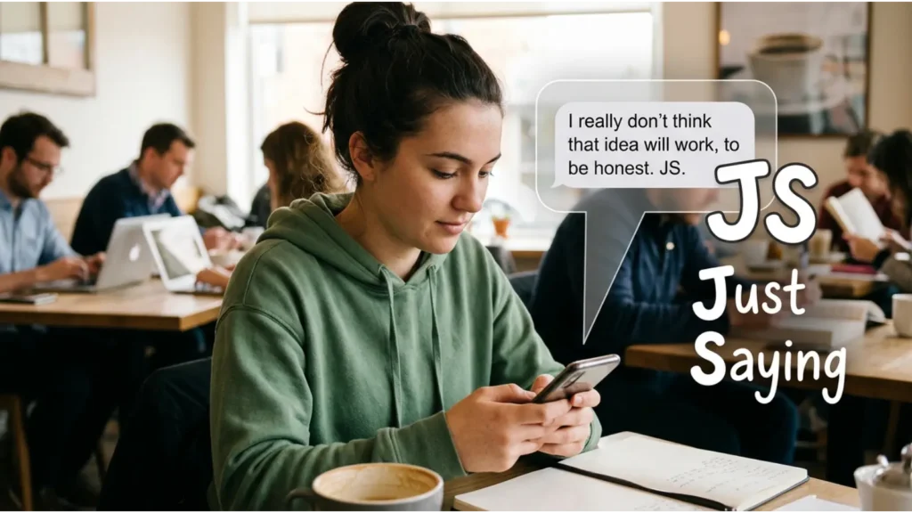 What Does JS Meaning in Text?