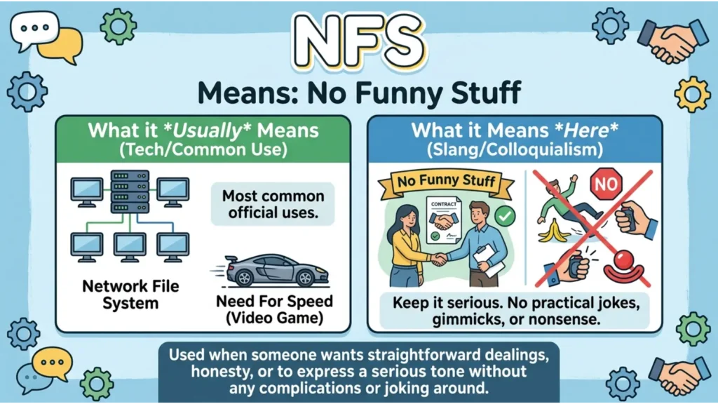 What Does NFS Meaning in Text?