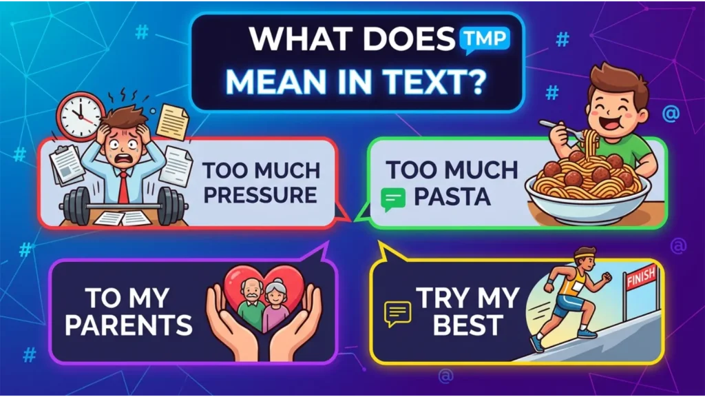 What Does TMP Meaning in Text?