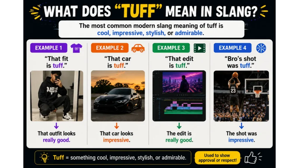 What Does “Tuff” Mean in Slang?