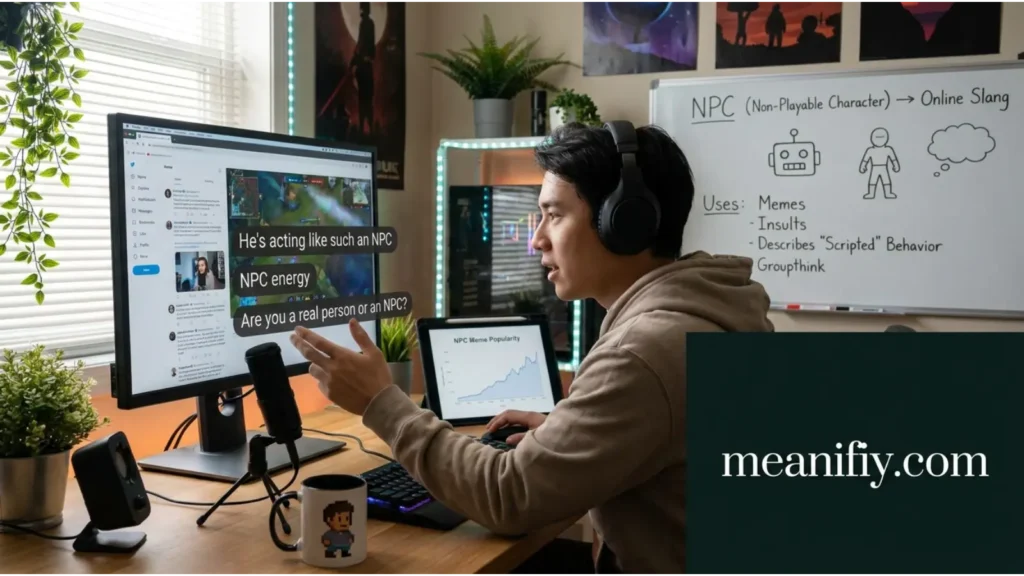 How People Use “NPC” Online