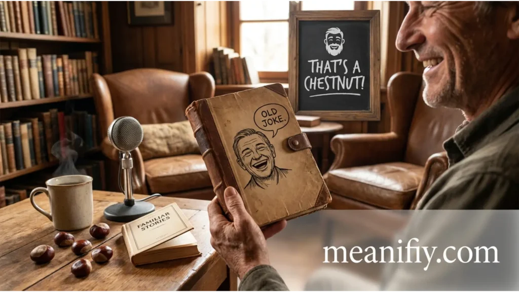 What Does Chestnut Mean in Slang?