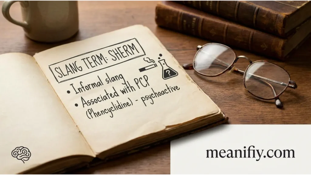 What Does Sherm Mean in Slang?