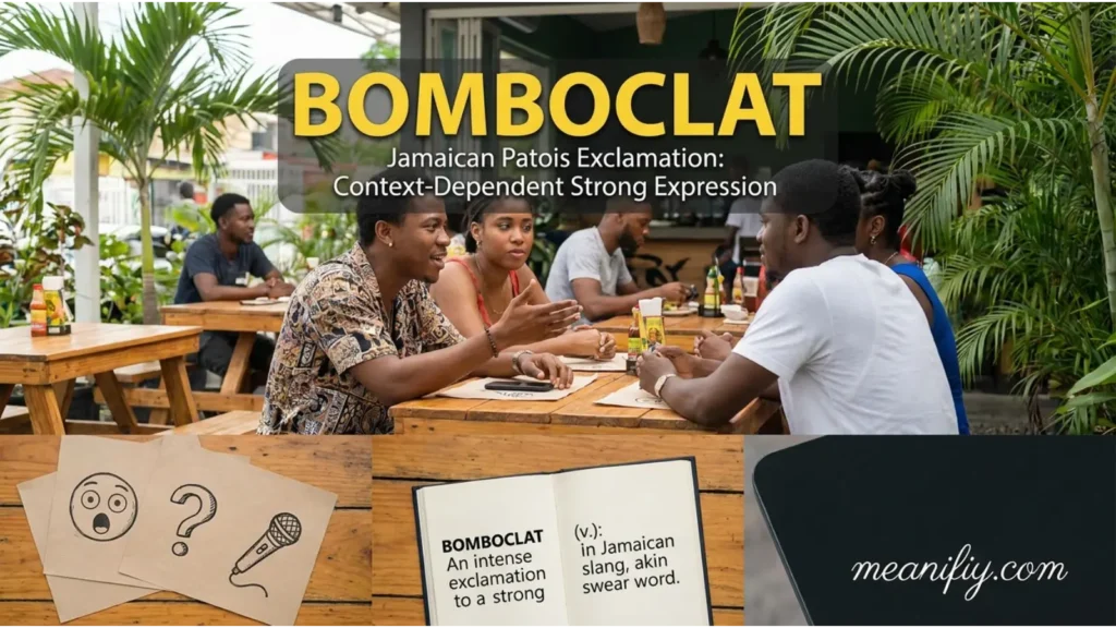 What Does Bomboclat Mean in Slang?