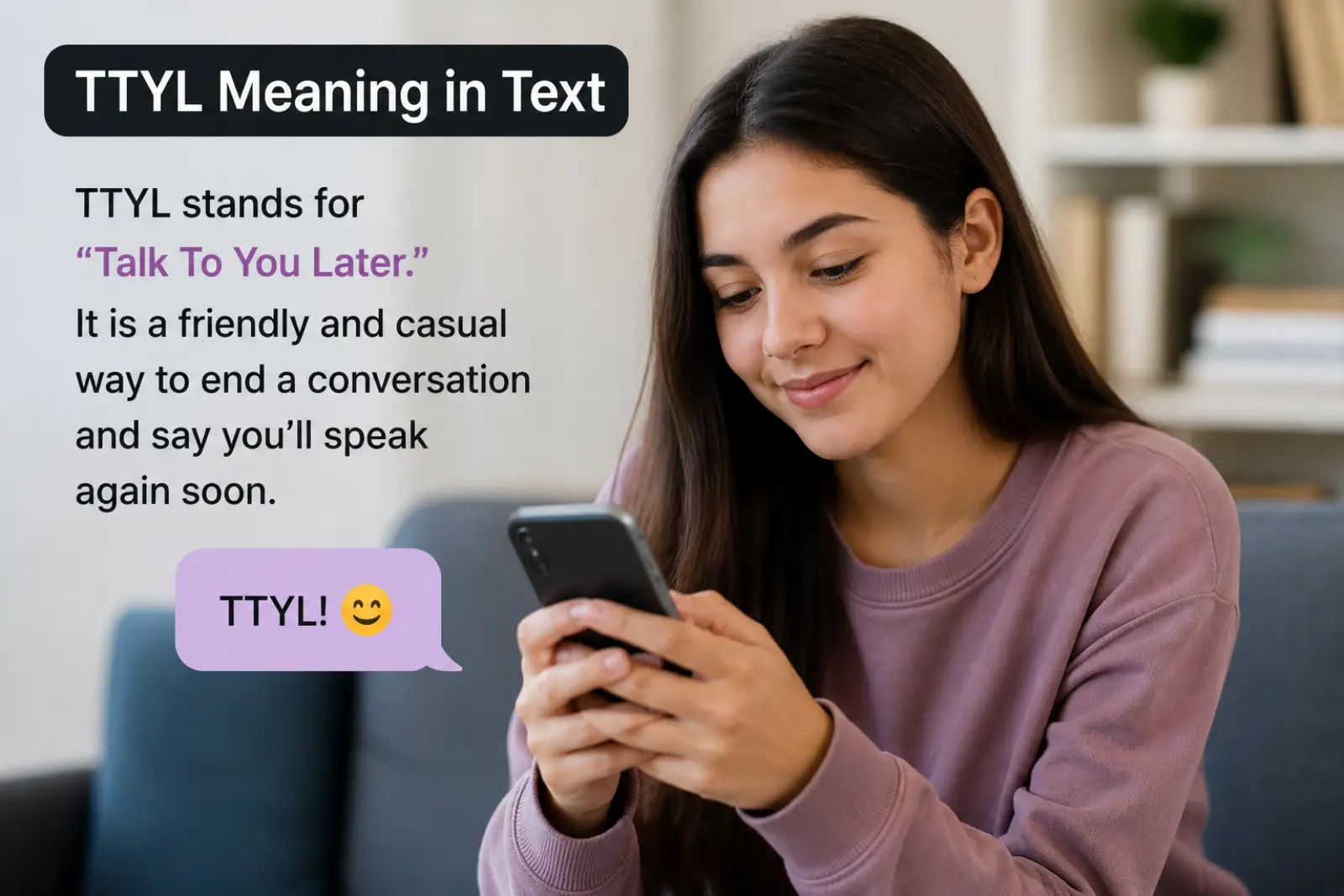 TTYL Meaning in Text