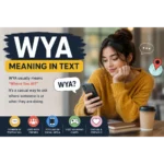 WYA Meaning in Text