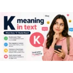 K Meaning in Text
