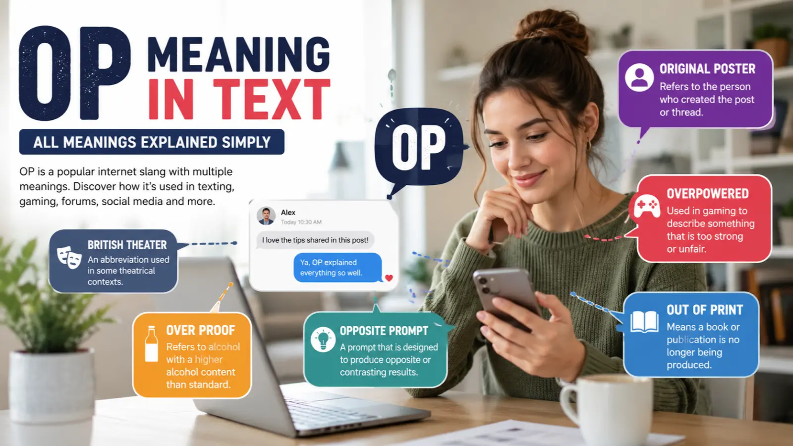 OP Meaning in Text