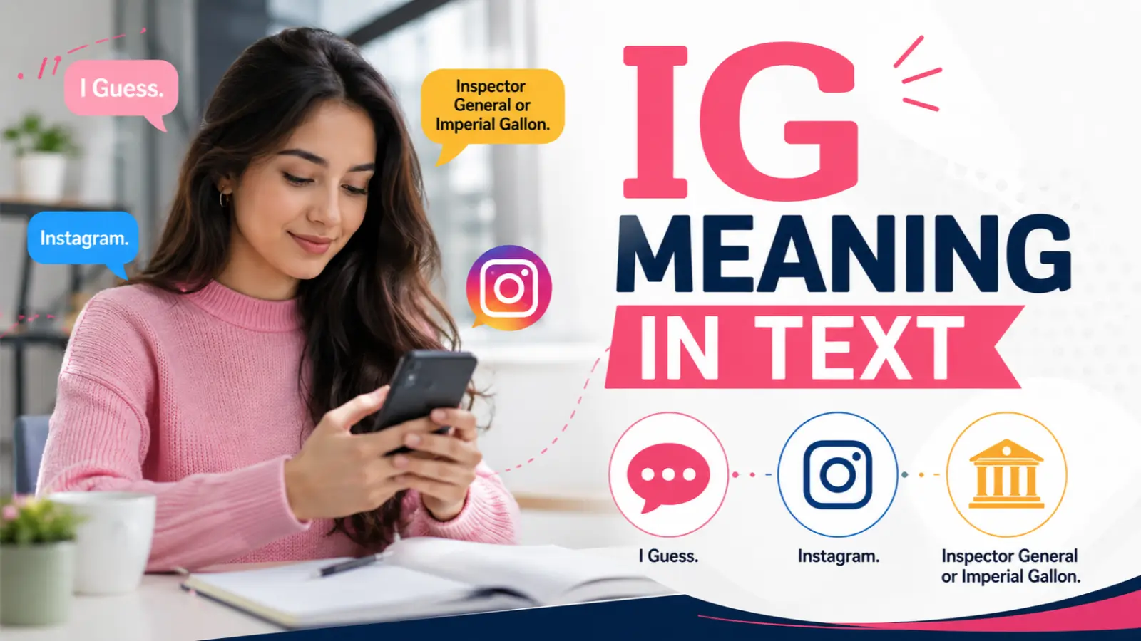IG Meaning in Text