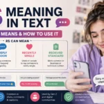 RS Meaning in Text