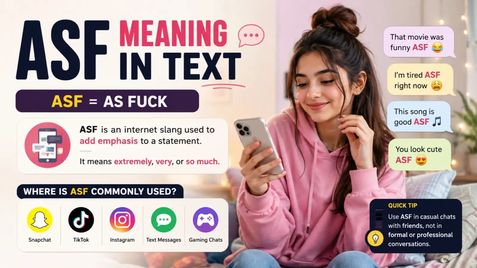 ASF Meaning in Text
