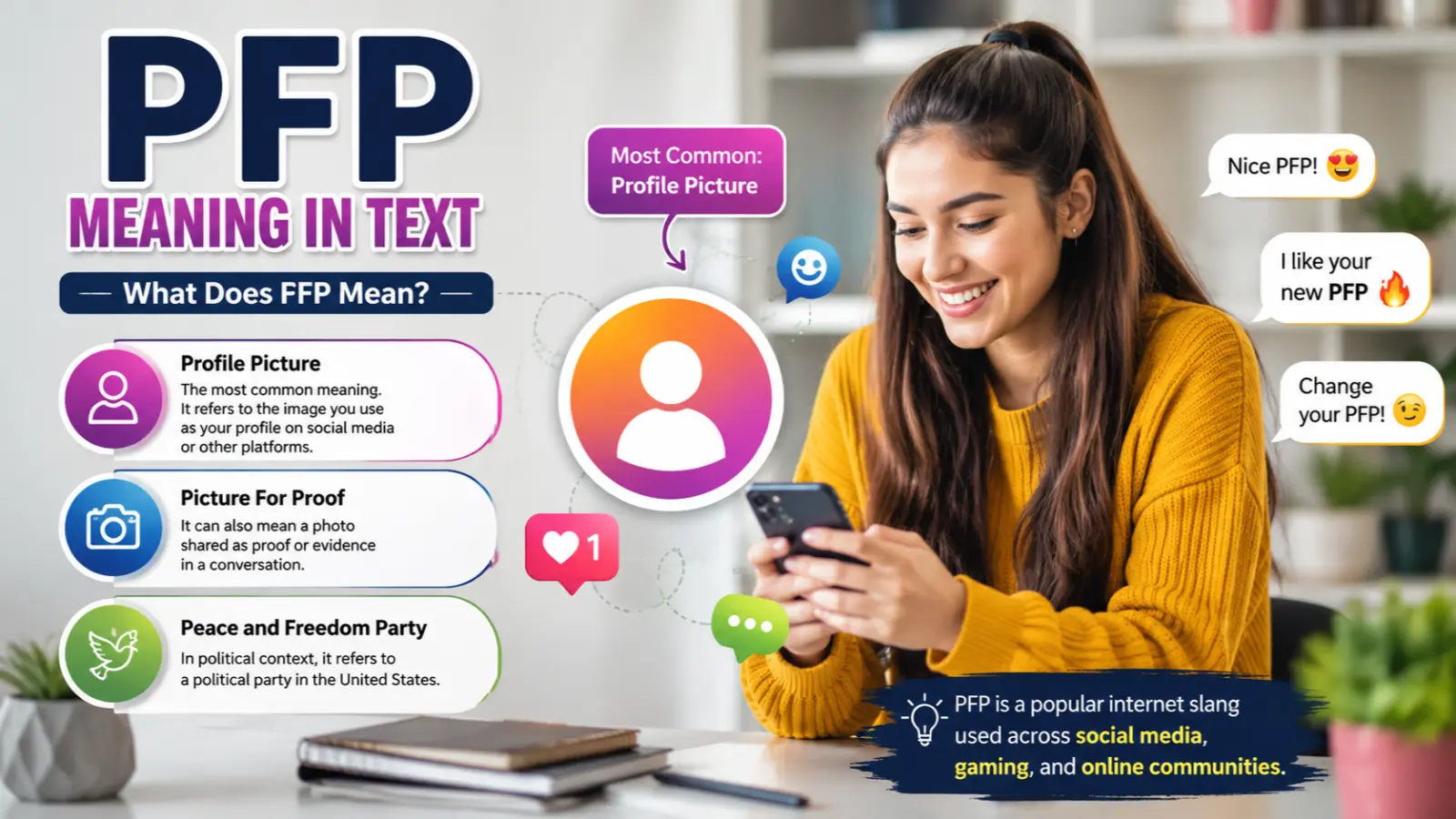 PFP Meaning in Text