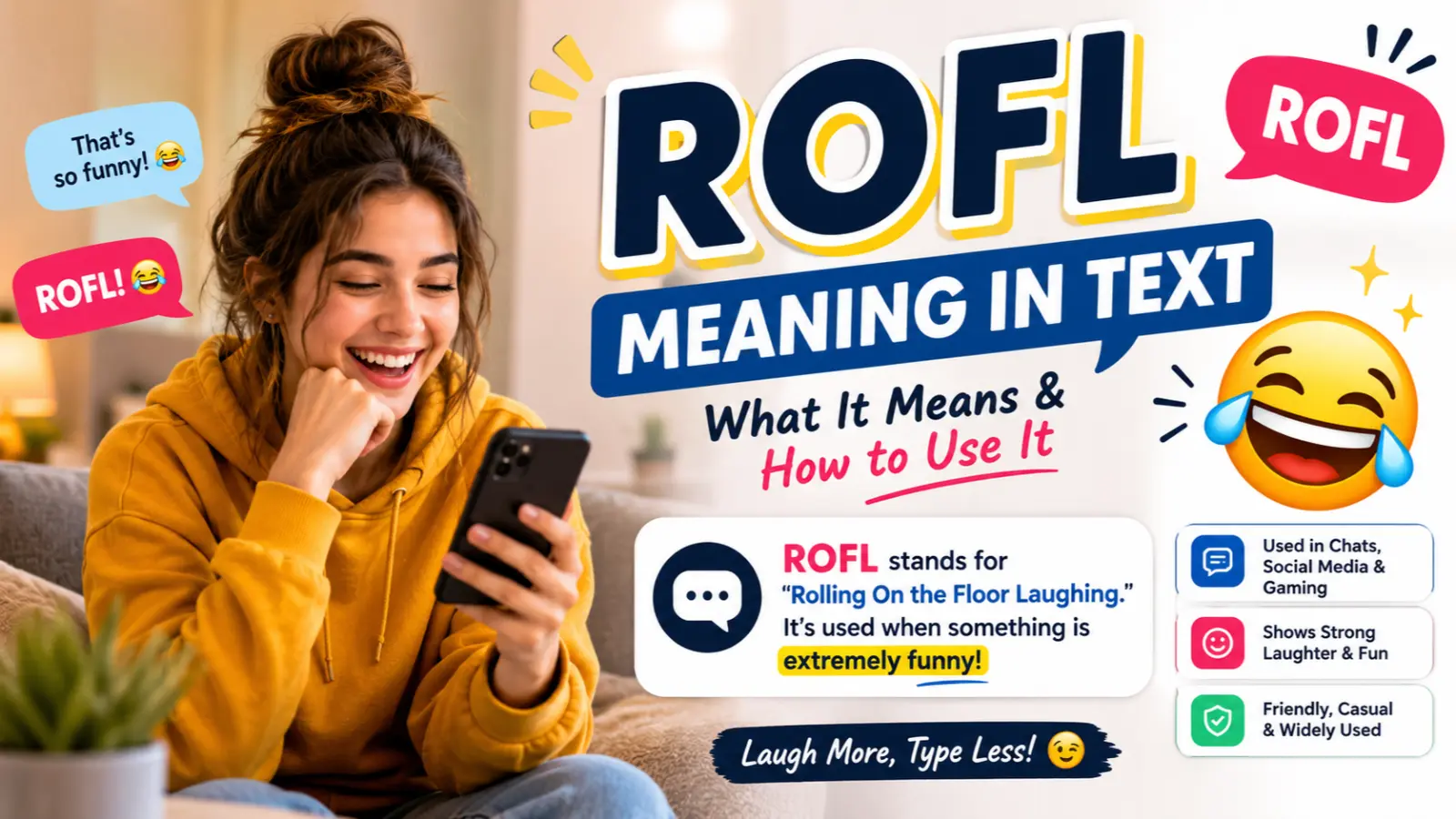 ROFL Meaning in Text
